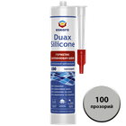 Герметик Duax Silicone №100 (прозорий) 300 ml