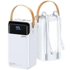 Портативна батарея Повербанк Remax RPP-565 Lesu II Series 60000mAh PD20W+QC22.5W Біла