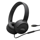 Дротові накладні навушники JBL Tune 520C, Type-C, 1.2m (JBLT520CBLK) Black, UA UCRF