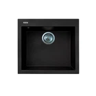 Мойка кухонная без крыла Adamant Univer 560 x 500 x 200 мм искусственный камень врезная Черный (2006270043387)