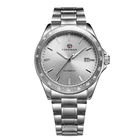 Годинник наручний Forsining 8294 Silver-White Steel