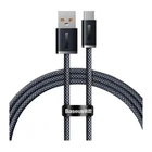 Кабель Baseus Dynamic Series USB - Type-C PD100W (5A) 2м нейлоновый для быстрой зарядки и передачи данных Grey (CALD00070)