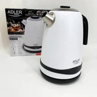Чайник металлический Adler AD 1295w 1.7л 1850Вт электрический с терморегулятором 40-100 °С