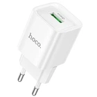 Мережевий зарядний пристрій Hoco C145A Charm QC3.0 18W (1USB-A) White