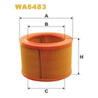 Фильтр воздушный WIX FILTERS Leyland-Freight Rover/LDV 400 Convoy VH C35, LDV Limited Convoy 400 ( (WA6497)