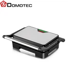 Електрогриль Domotec MS-240 контактний притискний 1000W