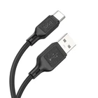 Кабель HOCO X90 Cool silicone передача даних cable для Type-C/3A/1m. Black