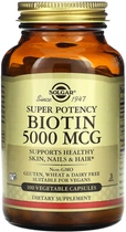 Биотин Solgar Biotin 5000 мкг 100 капсул (SOL-00314)