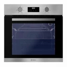 Духовой шкаф Perfelli MIRA 6D6M INOX, встроенная электрическая духовка на кухню, нержавеющая сталь/черный