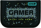 Пенал шкільний Kite Play the Game 1 відділення 20.5х14х4 см Чорний (K26-621-8)