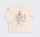Подростковый лонгслив для девочки Бемби FT15 -200 158 см Молочный (47015721071.200)