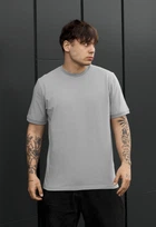 Чоловіча футболка стаф сіра базова Staff lu gray XL (387250)