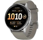 Смарт-часы Garmin Venu 4 - 45 mm, Silver bezel with silver gray silicone band (010-03014-01)