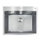 Мийка з нержавіючої сталі MIXXUS MH6050 DECOR SS COLOR (MH6050 DECOR NANO-SILVER) (3.0/0.8) колір не (00149362)