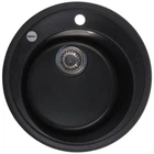 Мийка кухонна Zerix ZS-510R-03 Чорна (ZX4532) (00149586)