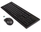 Комплект (клавіатура, миша) бездротовий A4Tech 3000N Black USB
