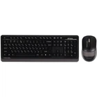Комплект (клавиатура, мышь) беспроводной A4Tech FG1010S Black/Grey