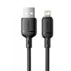Кабель Baseus Silky Series Cable USB to Lightning 2.4A 1m P10377702113-00 Black
