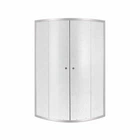 Душова кабіна Lidz Latwa SC90x90.SAT.MID.FR, скло Frost 4 мм без піддона