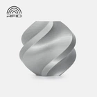 PLA-пластик Філамент Bambu Lab PLA Basic Silver (10102) для 3D-принтера - 1Кг, 1.75mm Сірий з Котушкою / Filament With Spool / з RFID чіпом Міткою (NFC)