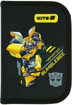 Пенал школьный Kite Transformers 1 отделение 20.5x14x4 см Черный (TF26-622)