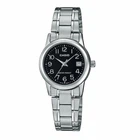 Жіночий годинник Casio LTP-V002D-1B гармонійний