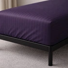 Простирадло натяжне U-tek Сатин Boston Anthracite Stripe 150х200 см (BAS1520)