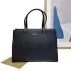 Жіноча сумка-тоут екошкіра David Jones чорний CM8426 black