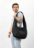 Чоловіча сумка Sambag HOBO WEAVE чорна(SB_0CEC824E4625)