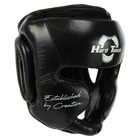 Шолом боксерський Hard Touch BO-5235 з повним захистом шкіряний
