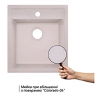 Кухонна мийка Lidz 460х515/200 COL-06 (LIDZCOL06460515200)