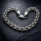 Серебряный браслет "Бисмарк" 20
