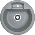 Кухонная мойка Adamant FINE серая d 470x190 мм, без крыла