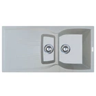 Кухонная мойка Adamant NEW LINE PLUS светло-серая 975x495x235 мм, с крылом 97,5 см