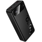 Power Bank Hoco J154A Victorious 20000mAh 2USB + Type-C 22.5W /швидка зарядка/LED-дисплей/ Портативне зарядне для пристроїв Чорний