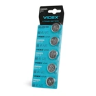 Батарейка літієва Videx CR2025 5шт BLISTER CARD 22760