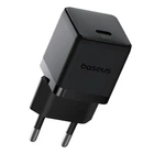 Мережевий зарядний пристрій Baseus Palm Fast Charger 20W USB-C з кабелем USB-C to Lightning 1м Cosmic Black (E0116401)