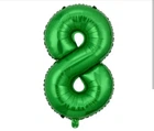 Цифра "32"дюйма 76 см КИТАЙ-КТ" 8" зелена (УП)