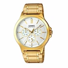 Чоловічий годинник Casio MTP-V300G-7A золота класика