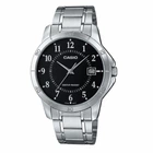 Чоловічий годинник Casio MTP-V004D-1B з віконцем дати