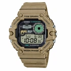 Чоловічий годинник Casio WS-1700H-5A у тактичному стилі