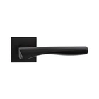 Ручка для дверей на розетці LINDE A-2018 BLACK чорна