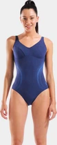 Купальник закритий для жінок Arena SHIMMERING SWIMSUIT U BACK синій Жінки 40