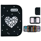 Пенал з наповненням Kite Black&Silver K26-622H-5, 1 відділення, 2 відвороти