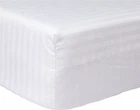 Простынь на резинке Moon&Star Royal White Satin Stripe 120х190х25 см (MS-850005327)