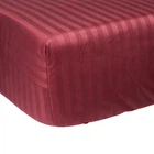 Простынь на резинке Moon&Star Burgundy Luxe Satin Stripe 150х190х10 см (MS-850004931)