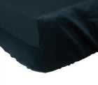 Простыня на резинке Moon&Star Black Velvet Сатин Premium 160х190х25 см (MS-850004553)