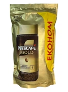 Кава Nescafe Gold розчинна з додаванням меленої 400 г (54142)