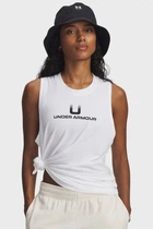 Жіноча біла майка UA Varsity U Tank Under Armour XS 6006972-100