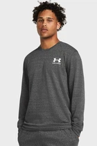 Чоловічий темно-сірий світшот UA Rival Terry LC Crew Under Armour S 1370404-025